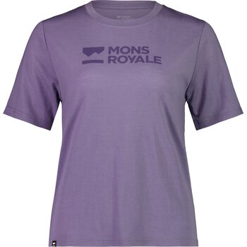 Mons Royale Icon Relaxed Tee Womens, Thistle, L