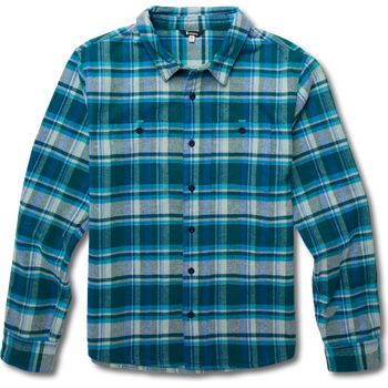 Cotopaxi Mero Organic Flannel Shirt Mens, Deep Ocean, L