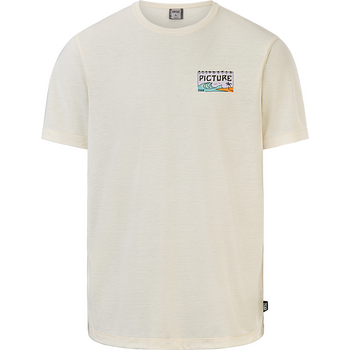 Picture Organic Clothing Timont SS Surf Tee, Smoke White, XXL
