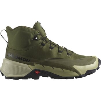 Salomon Cross Hike Mid GTX 2 Mens, Olive Night/Moss Gray/Black, EUR 42 (UK 8.0)