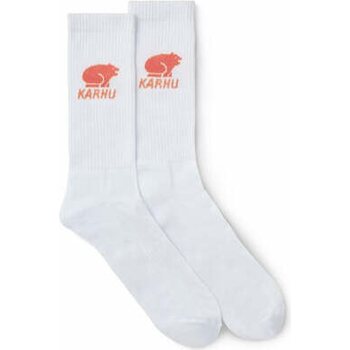 Karhu Classic Logo Sock, Bright White / Coral, M/L (EUR 42-44.5)