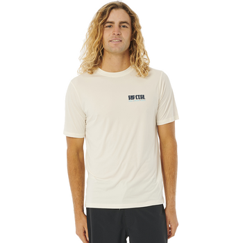 Rip Curl Soul Arch Short Sleeve UV Tee, Bone, S