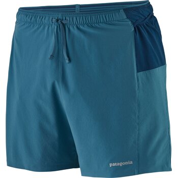 Patagonia Strider Pro Shorts - 5" Mens, Wavy Blue, XL