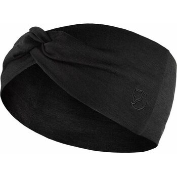 Fjällräven Abisko Wool Headband, Black (550), One Size