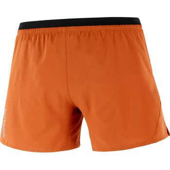Salomon Cross 5" Shorts Mens, Burnt Ochre, XL
