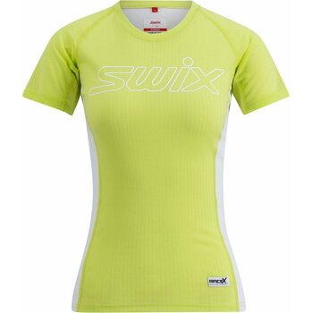 Swix RaceX Light SS Womens, Lime / Bright White, S