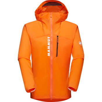 Mammut Aenergy WB Hooded Jacket Mens, Dark Tangerine, L