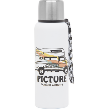 Picture Organic Clothing Campei Vacuum Bottle, White Truck