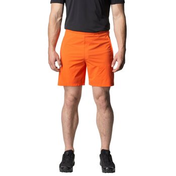 Houdini Pace Light Shorts Mens, Sunset Orange, S