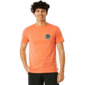 Rip Curl Wetsuit Icon Tee, Peach, S