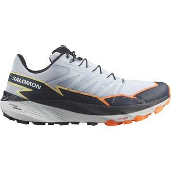 Salomon Thundercross Mens, Heather / India Ink / Shocking Orange, EUR 47 1/3 (UK 12.0)