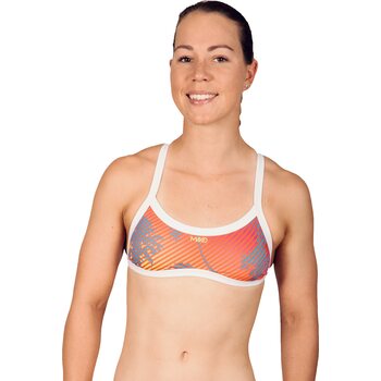 Mako Sunkissed Bikini Top, Florida Orange, 32 (FR 34)