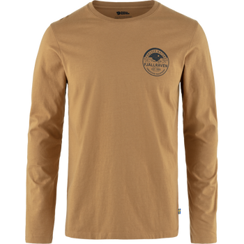 Fjällräven Forever Nature Badge LS T-Shirt Mens, Buckwheat Brown (232), M