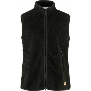 Fjällräven Vardag Pile Fleece Vest Womens, Black (550), L