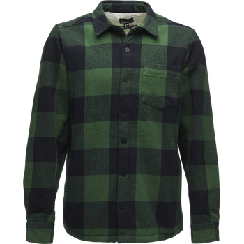 Black Diamond Project Lined Flannel Mens, Palm Green / Black, S