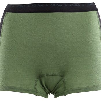 Aclima Warmwool Boxer Shorts Womens, Dill / Marengo, XS