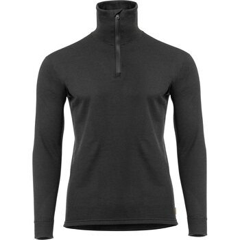 Aclima WoolTerry Polo Mens, Jet Black, XL