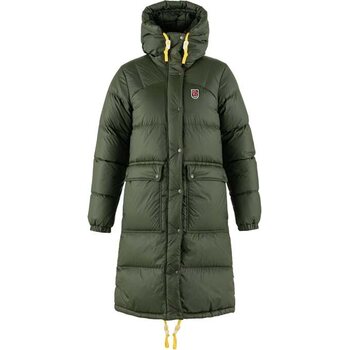 Fjällräven Expedition Long Down Parka Womens, Deep Forest (662), L