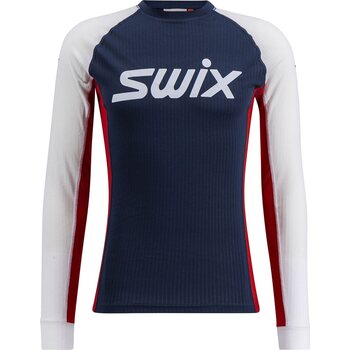 Swix RaceX Classic Long Sleeve Mens, Dark Navy / Bright White, XXL