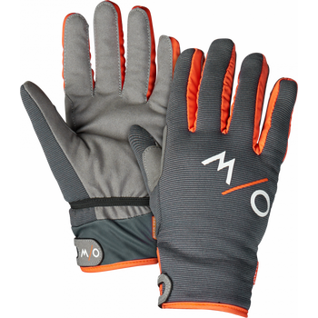 One Way XC Glove Universal, Asphalt Grey / Flame Orange, 8