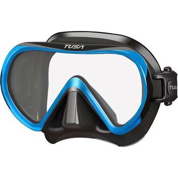 Tusa INO, Fishtail Blue, Black Silicone