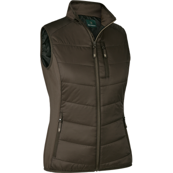 Deerhunter Lady Heat Padded Waistcoat, Wood, S / 36