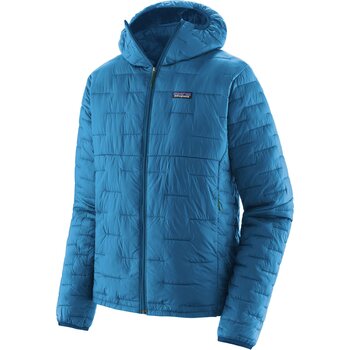 Patagonia Micro Puff Hoody Mens, Vessel Blue, L