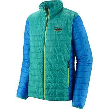 Patagonia Nano Puff Jacket Mens, Subtidal Blue, S