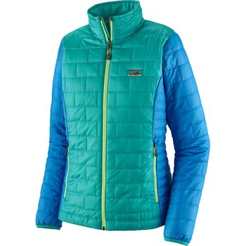 Patagonia Nano Puff Jacket Womens, Subtidal Blue, S