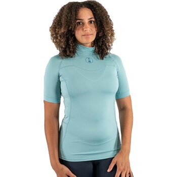 Fourth Element Short Sleeve Hydroskin Womens, Pastel Turquoise, XS