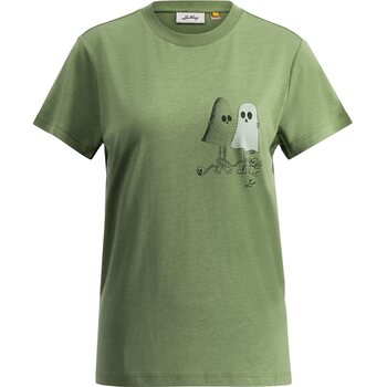 Lundhags Järpen Printed T-Shirt Womens, Birch Green (62000), XL