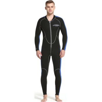 Cressi Lido Wetsuit 2 mm Mens, Black / Blue, XXL/6