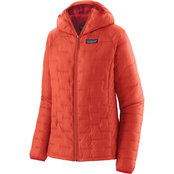 Patagonia Micro Puff Hoody Womens, Pimento Red, M