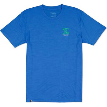 Mons Royale Icon Merino Air-Con T-Shirt Mens, Pop Blue, XXL