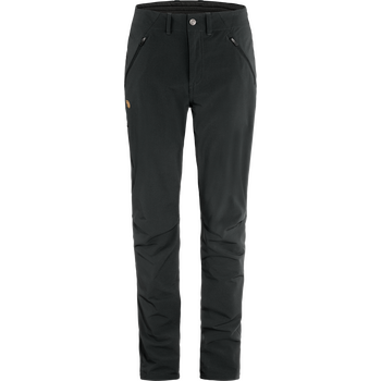 Fjällräven Abisko Trail Stretch Trousers Womens, Black (550), 34, Regular 32"