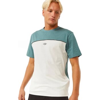 Rip Curl Vaporcool Medina Seacell Tee Mens, Blue Stone, M