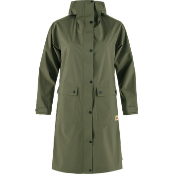 Fjällräven Vardag Rain Parka Womens, Laurel Green (625), XS