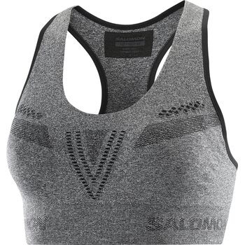 Salomon Elevate Move'on Bra Womens, Deep Black, XS