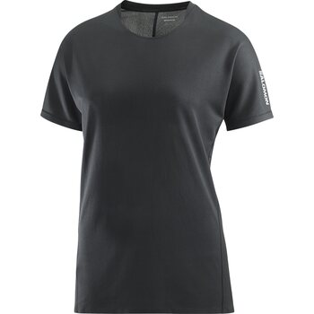 Salomon Sense Aero SS Tee Womens, Deep Black (SS24), L