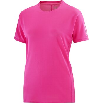 Salomon Sense Aero SS Tee Womens, Beetroot Purple, S