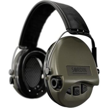 Sordin Supreme Pro Hearing Protector, Green