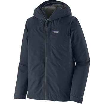 Patagonia Boulder Fork Rain Jacket Mens, Smolder Blue, S