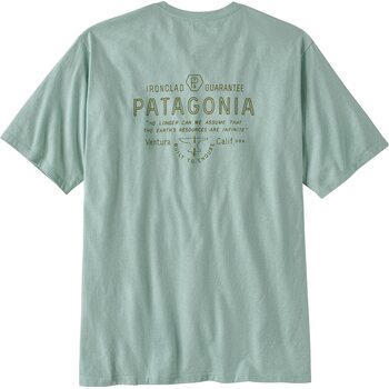 Patagonia Forge Mark Responsibili-Tee Mens, Wispy Green, S