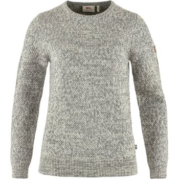 Fjällräven Övik Structure Sweater Women, Egg Shell-Grey (111-020), L