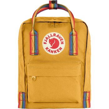 Fjällräven Kånken Rainbow Mini, Ochre / Rainbow Pattern (160-907)