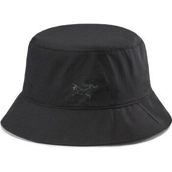 Arc'teryx Aerios Bucket Hat, Black, S-M