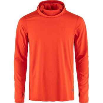 Fjällräven Abisko Sun-hoodie Mens, Flame Orange (214), M