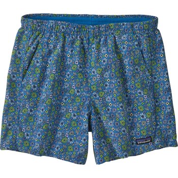 Patagonia Baggies Shorts 5" Womens, Floral Fun: Vessel Blue, S