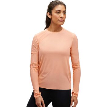 Hoka Airolite Run Long Sleeve Womens, Papaya, S