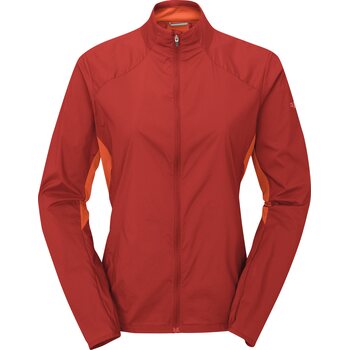 Rab Windveil Jacket Womens, Tuscan Red / Red Grapefruit, S (UK 10)